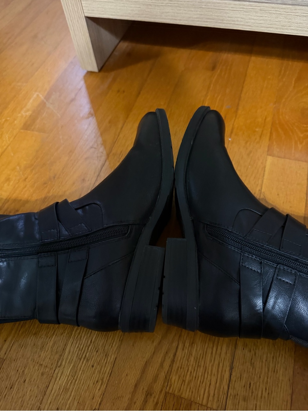 BareTraps Black Over-the-Knee Riding Boots - Picture 6 of 8
